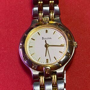 Women's Bulova Two-Tone Bracelet Watch